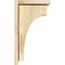 Ekena Millwork Huntington Rough Sawn Corbel w/Backplate, Douglas Fir, 8"W x 10"D x 18"H COR08X10X18HUN01RDF - alternate 4